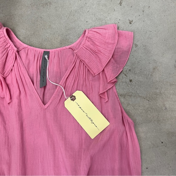 Raquel Allegra Magnolia Blouse Vintage Pink - Picture 1 of 3